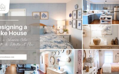 Designing a Lake House with a Cohesive Color Palette & Intentional Flow