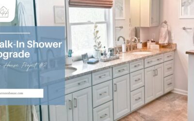 Walk-In Shower Upgrade for Our Lake House Bathroom